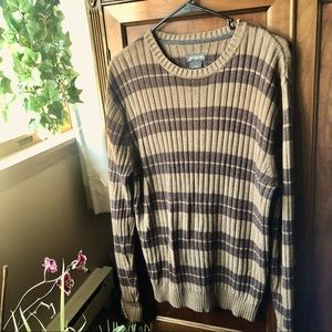 Striped St. John’s Bay Grandpa Sweater